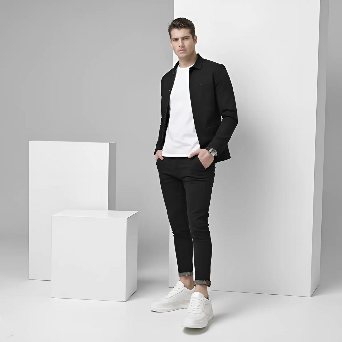 MARCELLO | LUXURY GYM SHOES (+8CM)