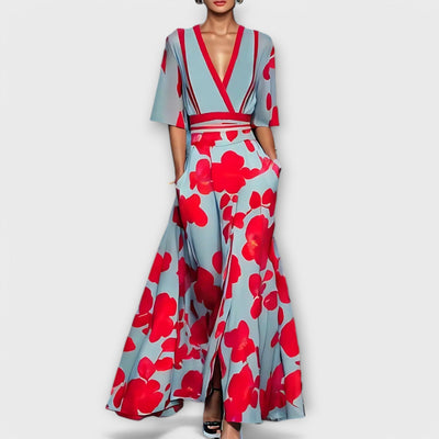 Vittoria™ | Elegant Floral Bodycon Dress