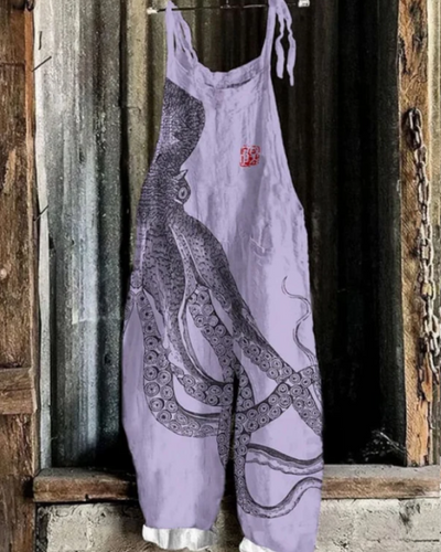 Solea | Lightweight Artisan Overall in Octopus Style