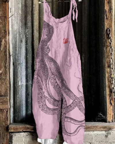 Solea | Lightweight Artisan Overall in Octopus Style