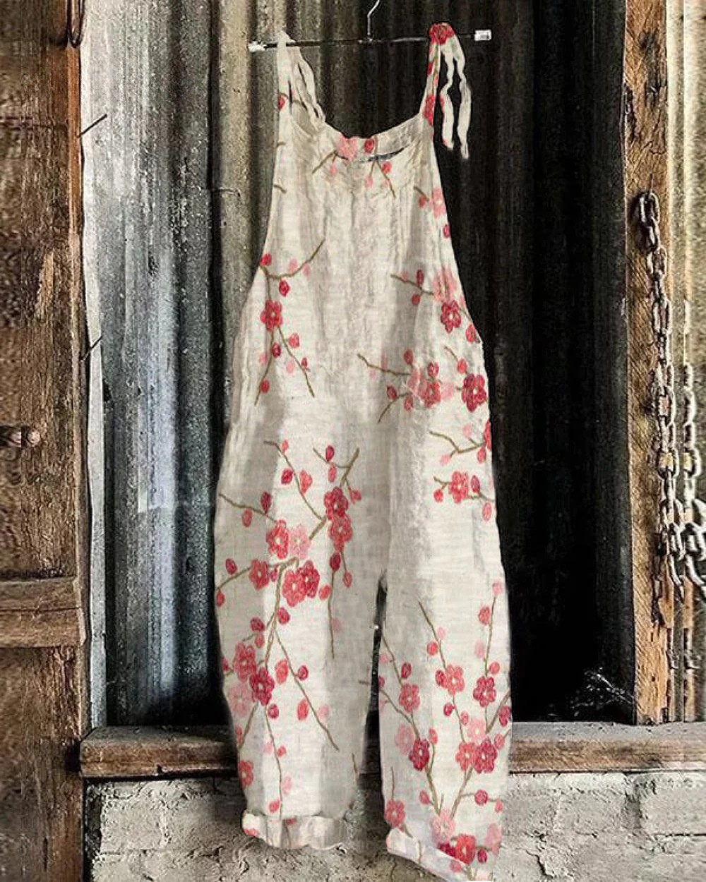 Solea | Lightweight Artisan Overall Cherry Blossoms