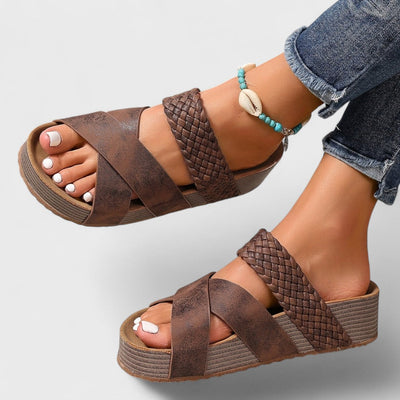 Rosetta - Orthopedic Leather Sandals