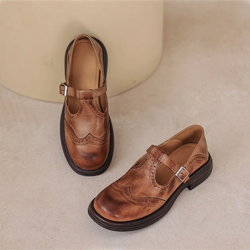 Paise – Elegant Leather Mary Janes